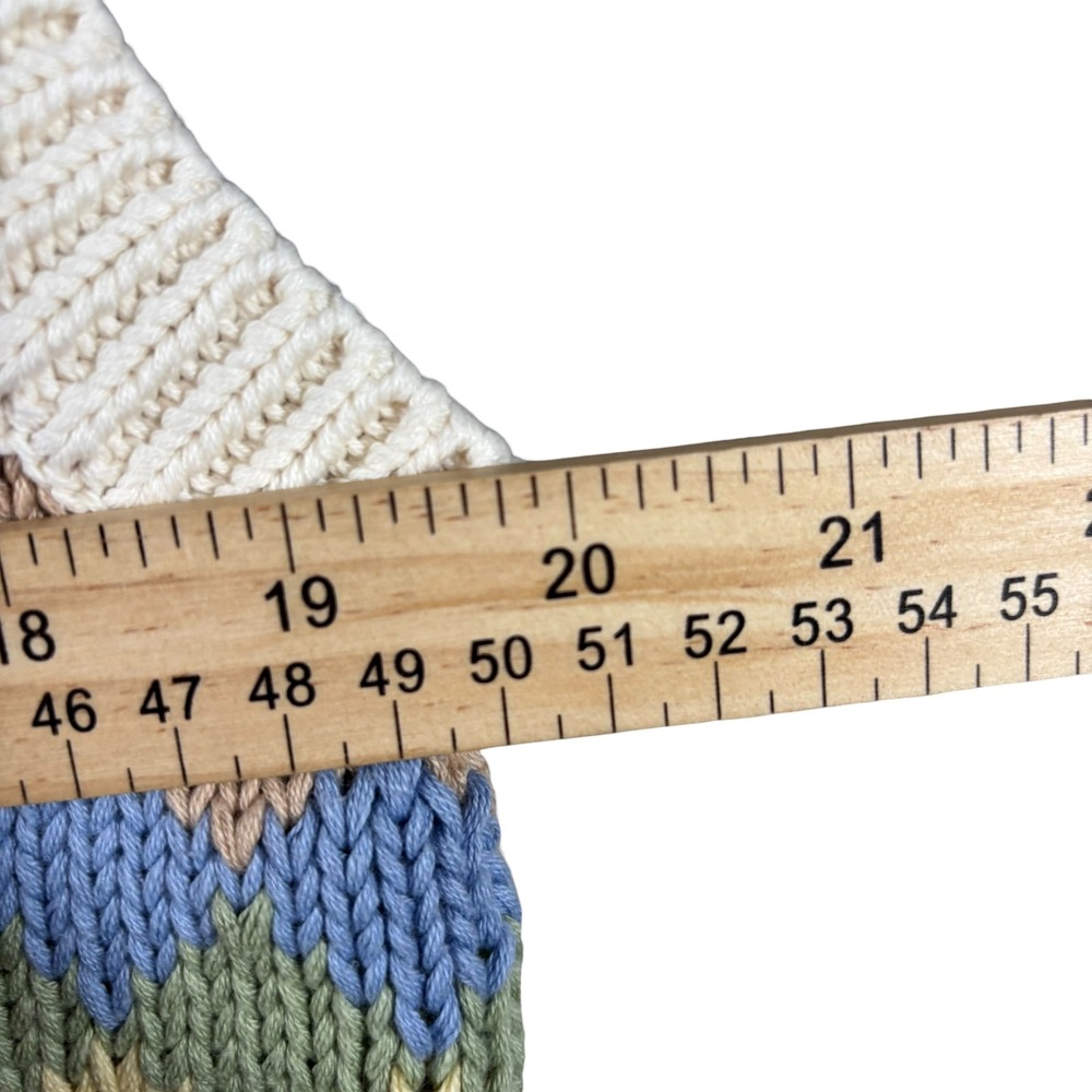 VTG Eddie Bauer Sweater Vest Women S Fair Isle Geometric Cottagecore Grandmacore - Picture 5 of 7